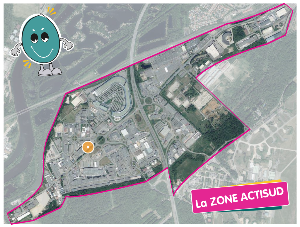 CPA - Zone Actisud METZ - Chéquier Promo Actisud